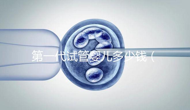 第一代試管嬰兒多少錢(第3代試管嬰兒大概多少錢)
