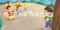 精子正常率3%男性需重視，嚴重程度可致不育