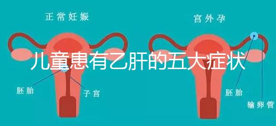 兒童患有乙肝的五大癥狀要知曉,及時發現治愈概率相當高