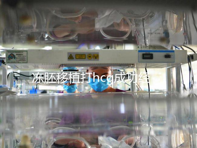 凍胚移植打hcg成功經驗分享，能否幫助著床、保胎一看便知