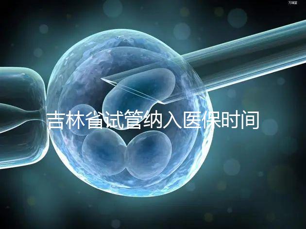 吉林省試管納入醫保時間未定別灰心，助孕補助政策了解下