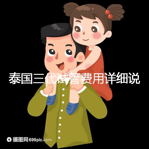 泰國三代試管費(fèi)用詳細(xì)說明,費(fèi)用對比分析,幫助您規(guī)劃每一步費(fèi)用