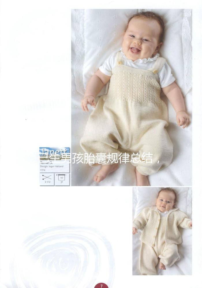 已生男孩胎囊規(guī)律總結(jié)，3個(gè)孕囊數(shù)據(jù)兩大一小可能是兒子