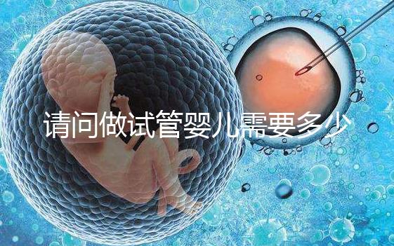 請問做試管嬰兒需要多少錢？