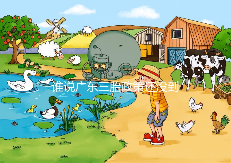 誰說廣東三胎政策還沒到開放時間，2024年佛山獎勵有限