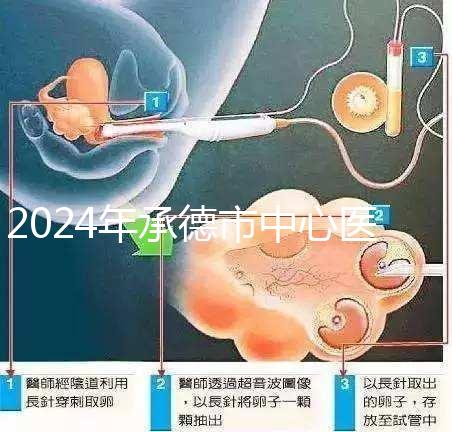 2024年承德市中心醫院試管嬰兒費用明細表，二次移植費用較大