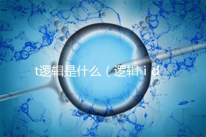 t邏輯是什么（邏輯ⅰd是什么）